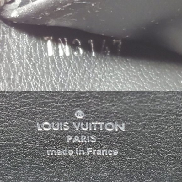 100% Auth Louis Vuitton Mahina Black Zippy Wallet - Picture 8 of 8